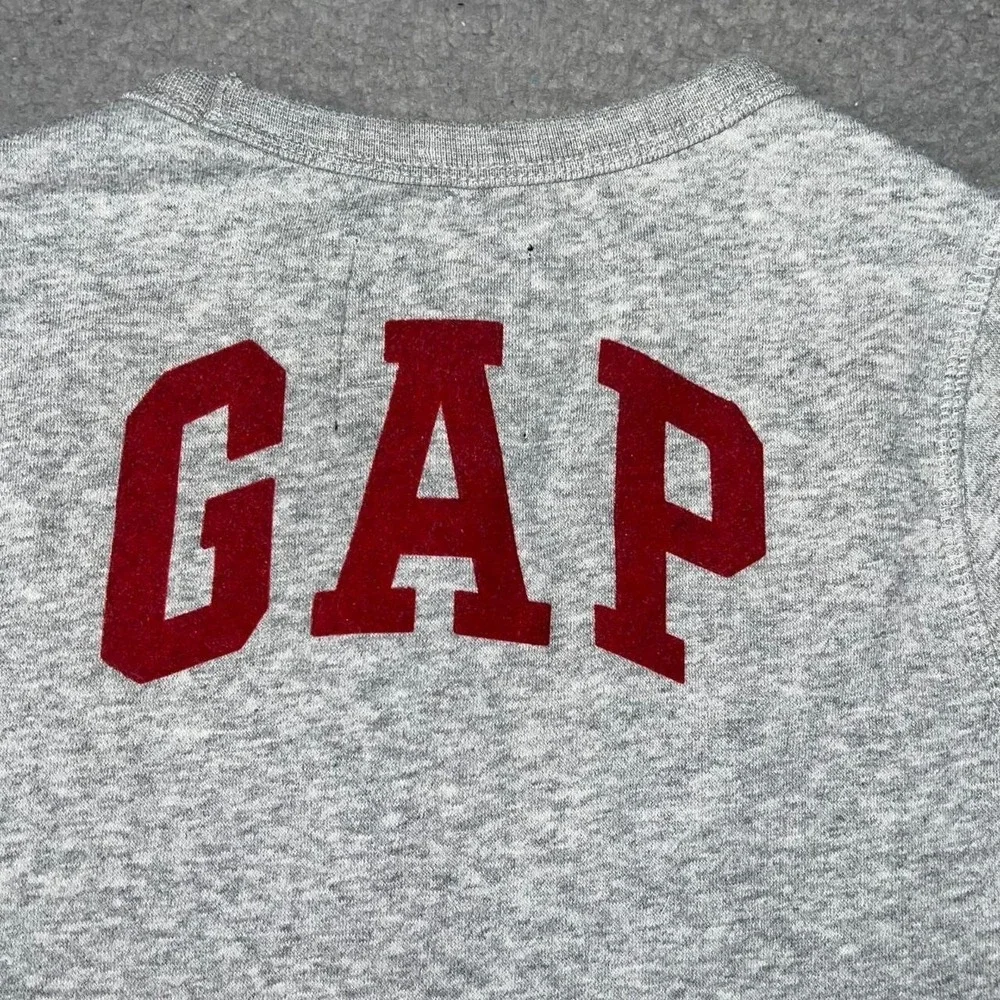 Baby‎ Gap x Disney Mickey Mouse Sweater Toddler Sz 4 Years Gray 2 Sided Pullover